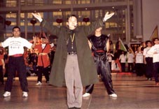 Xia Quan Tai Chi Kung Fu Nederland Rotterdam Chinees nieuwjaar Den Haag 2003